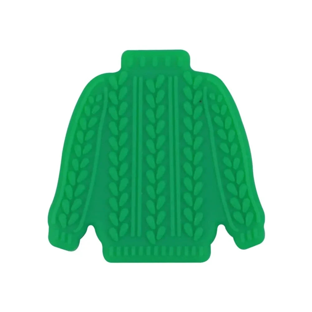 Flatback Sweater Silicone Focal Beads for DIY Pens Keychains