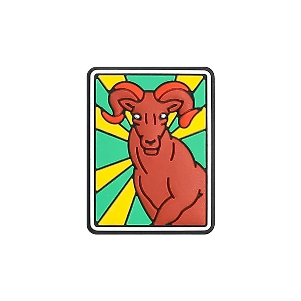 Flatback Tarot Card Silicone Focal Beads for DIY Pens Keychains