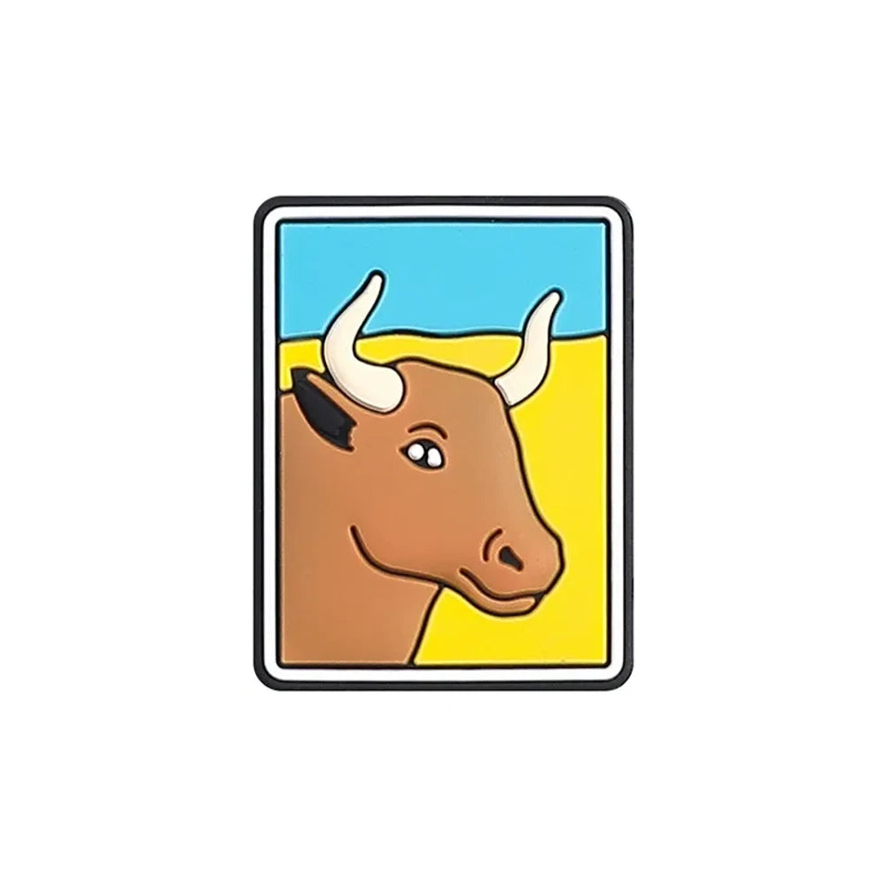 Flatback Tarot Card Silicone Focal Beads for DIY Pens Keychains