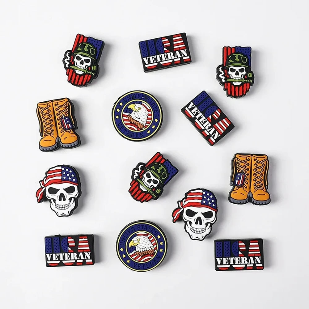 Flatback USA Silicone Focal Beads for DIY Pens Bracelet