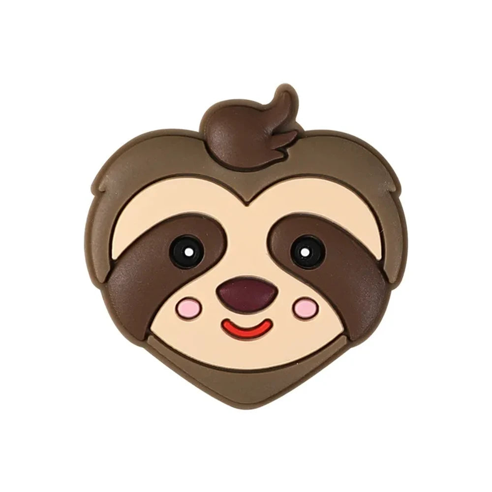 Flatback Valentine's Day Silicone Focal Beads for DIY Pens Keychains