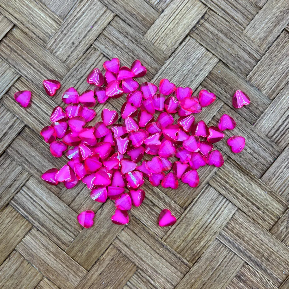 Heart Flatback Rhinestone Beadable Item for DIY