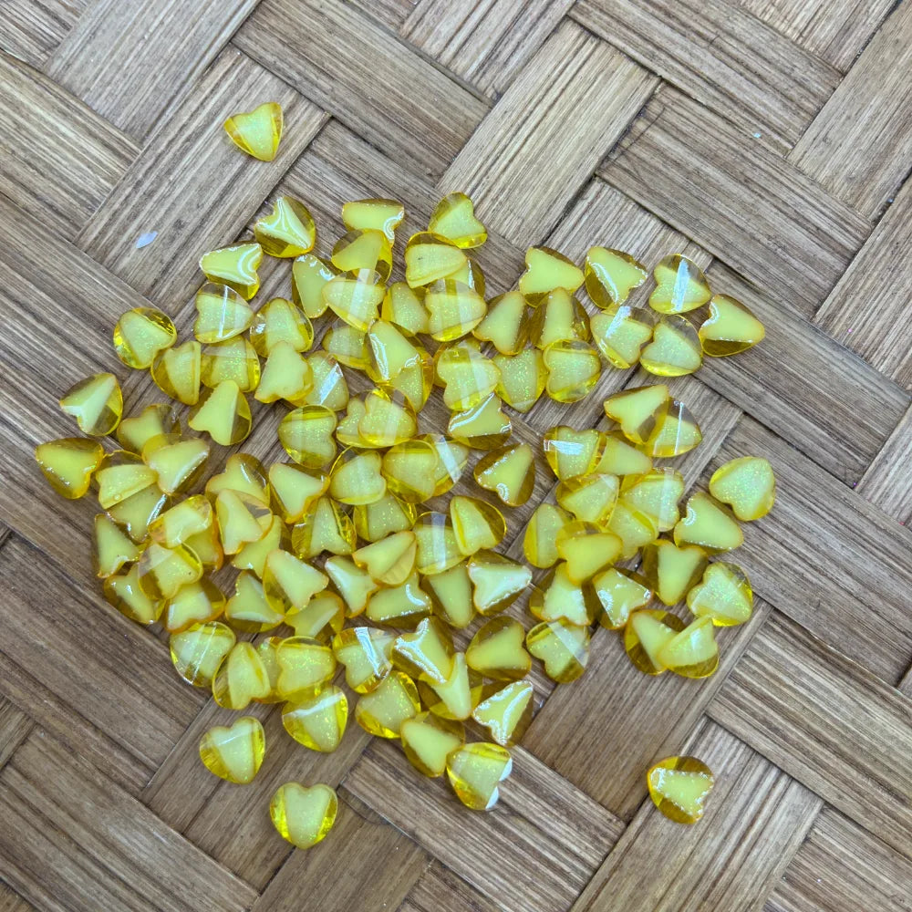 Heart Flatback Rhinestone Beadable Item for DIY