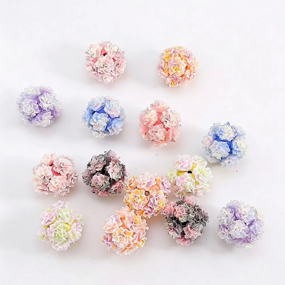 Luminous Shiny Flowers DIY Fancy Beads-Random Mixed