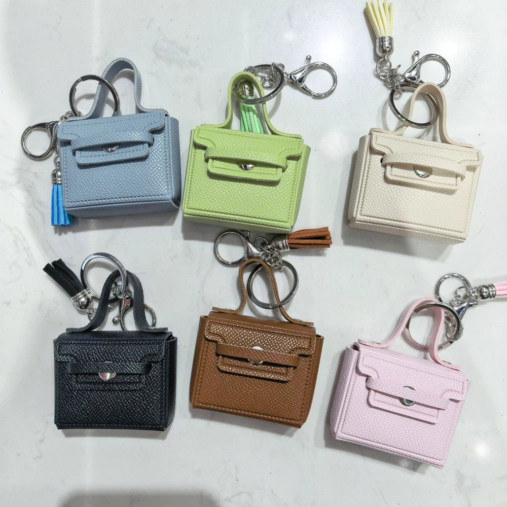Multi-Color Bag with Pendant for Earphones