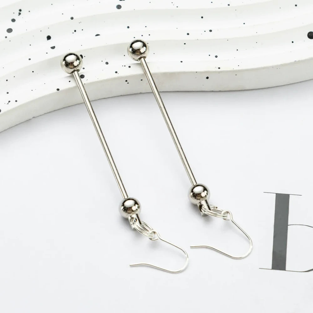 Multi Color Beadable Earrings for DIY