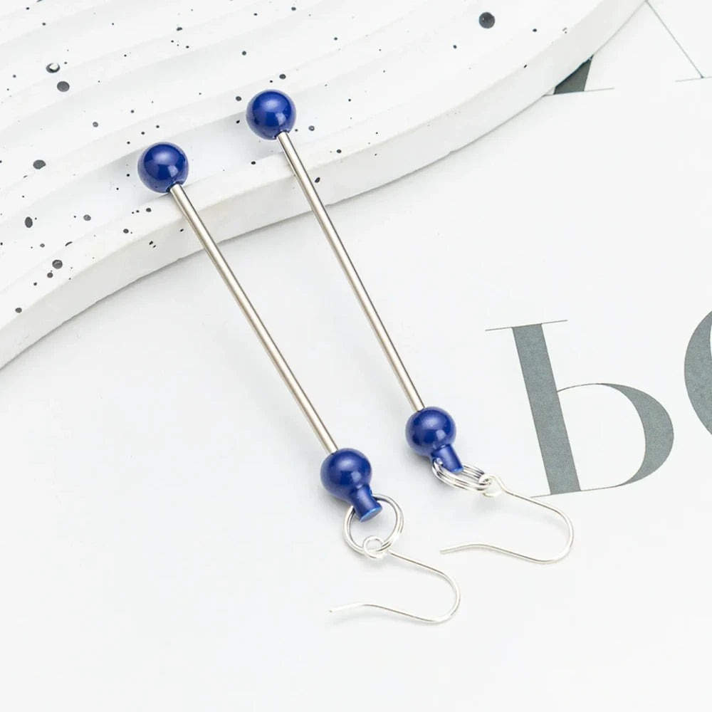 Multi Color Beadable Earrings for DIY