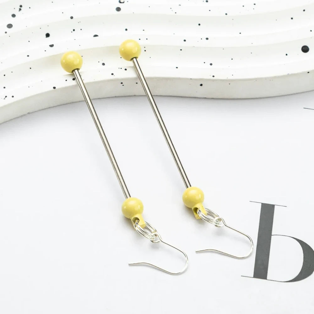 Multi Color Beadable Earrings for DIY