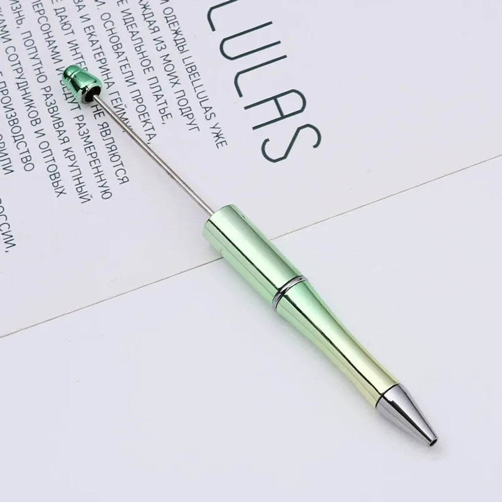 Ombre UV Metallic Colors Beadable Plastic Ballpoint Pen for DIY