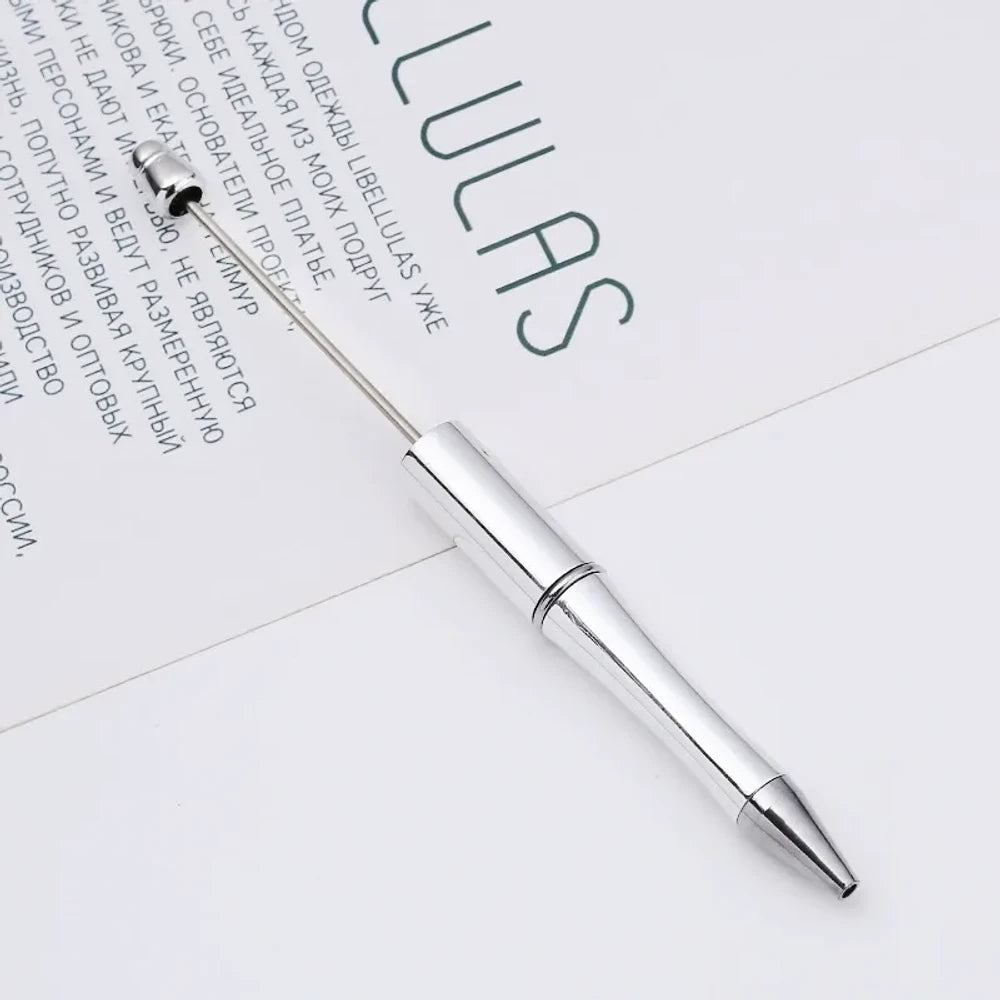 Ombre UV Metallic Colors Beadable Plastic Ballpoint Pen for DIY