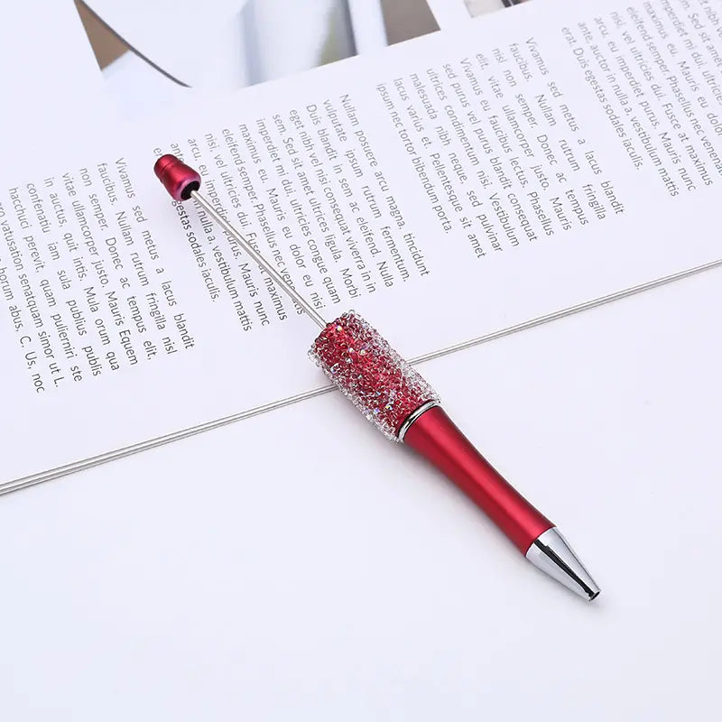 Multicolor Fashion Sugar Beadable Pens Rhinestone DIY Pens