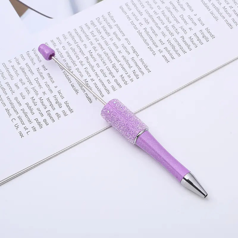 Multicolor Fashion Sugar Beadable Pens Rhinestone DIY Pens