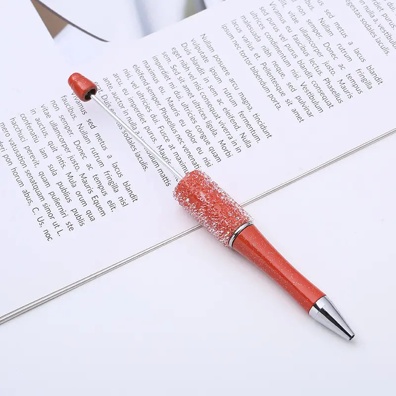 Multicolor Fashion Sugar Beadable Pens Rhinestone DIY Pens