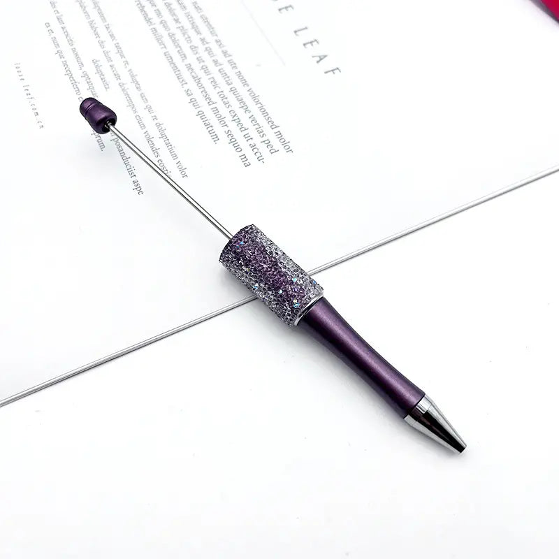 Multicolor Fashion Sugar Beadable Pens Rhinestone DIY Pens