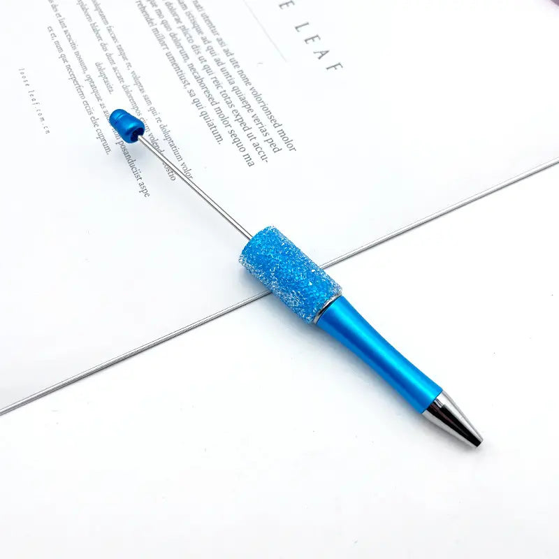 Multicolor Fashion Sugar Beadable Pens Rhinestone DIY Pens