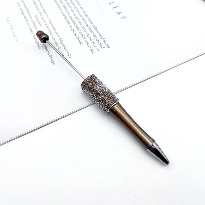 Multicolor Fashion Sugar Beadable Pens Rhinestone DIY Pens