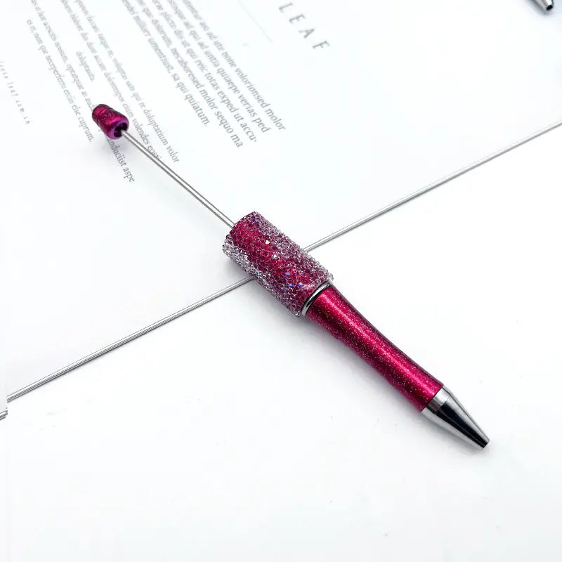 Multicolor Fashion Sugar Beadable Pens Rhinestone DIY Pens