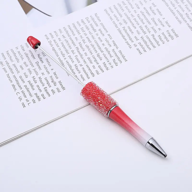 Multicolor Fashion Sugar Beadable Pens Rhinestone DIY Pens