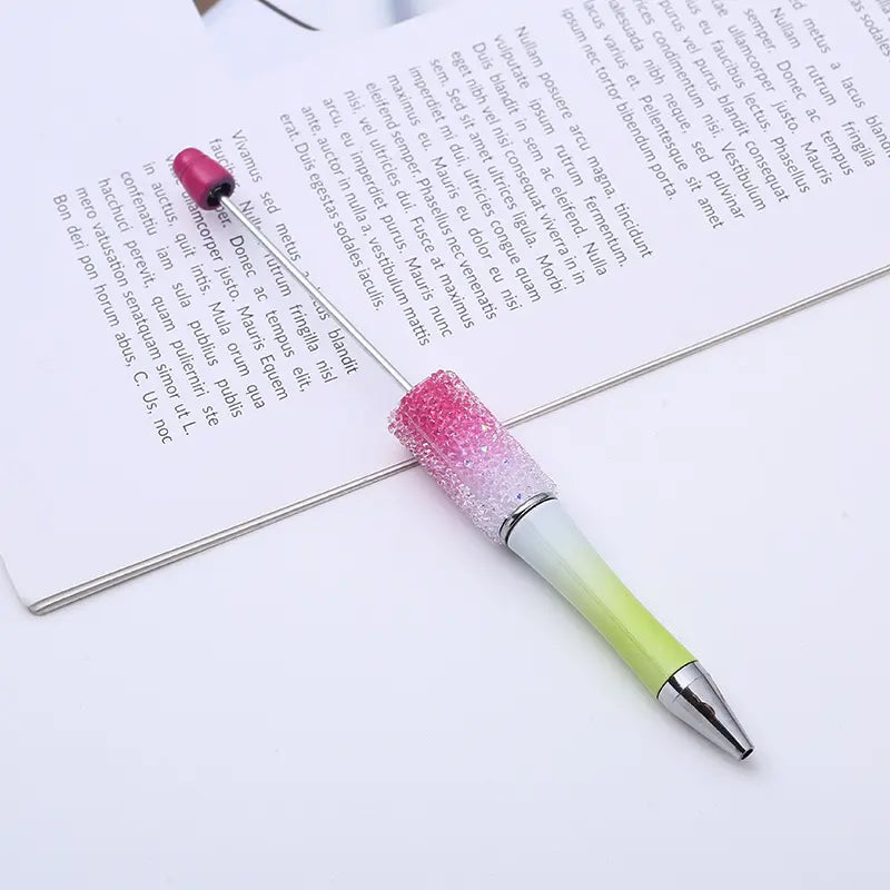 Multicolor Fashion Sugar Beadable Pens Rhinestone DIY Pens