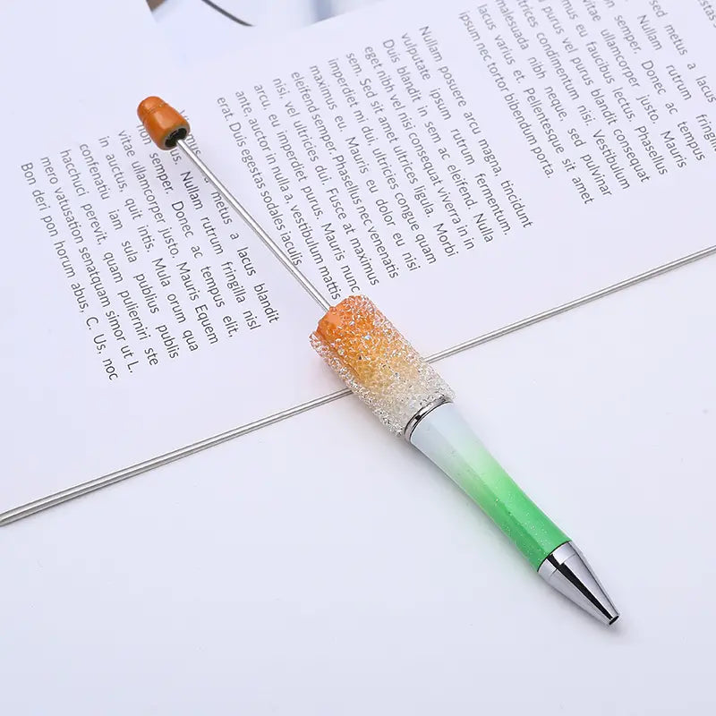 Multicolor Fashion Sugar Beadable Pens Rhinestone DIY Pens