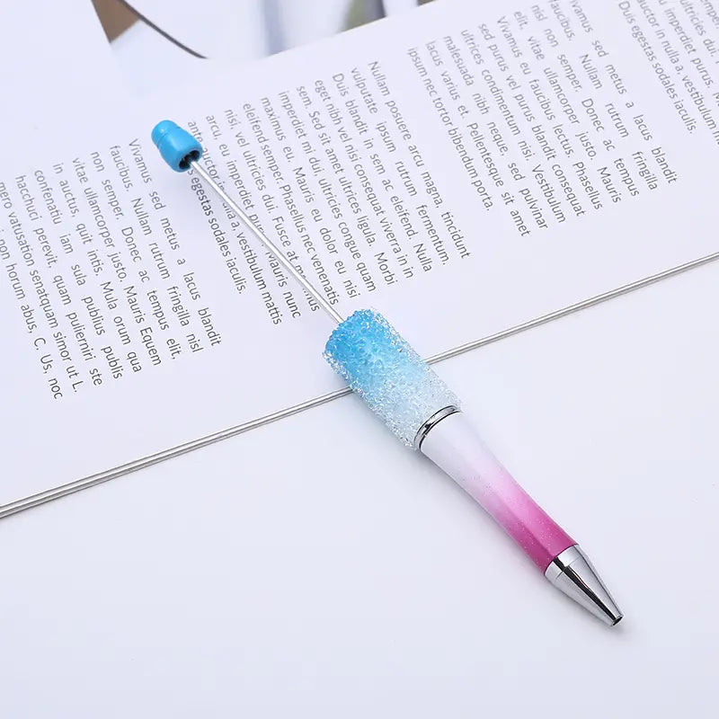 Multicolor Fashion Sugar Beadable Pens Rhinestone DIY Pens