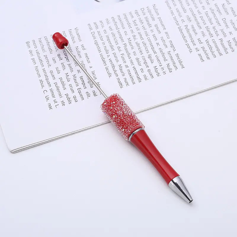 Multicolor Fashion Sugar Beadable Pens Rhinestone DIY Pens