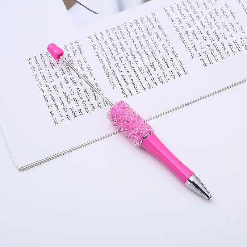 Multicolor Fashion Sugar Beadable Pens Rhinestone DIY Pens