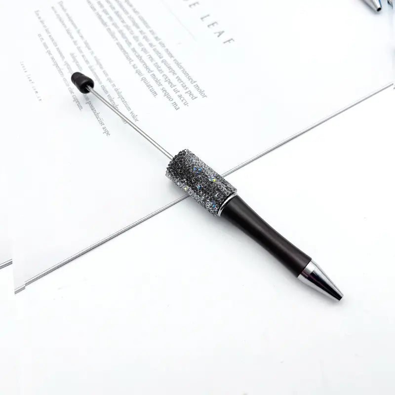 Multicolor Fashion Sugar Beadable Pens Rhinestone DIY Pens