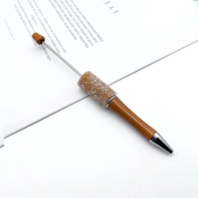 Multicolor Fashion Sugar Beadable Pens Rhinestone DIY Pens