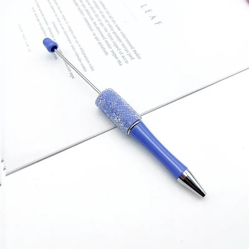 Multicolor Fashion Sugar Beadable Pens Rhinestone DIY Pens