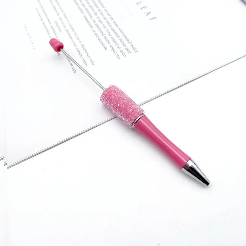 Multicolor Fashion Sugar Beadable Pens Rhinestone DIY Pens