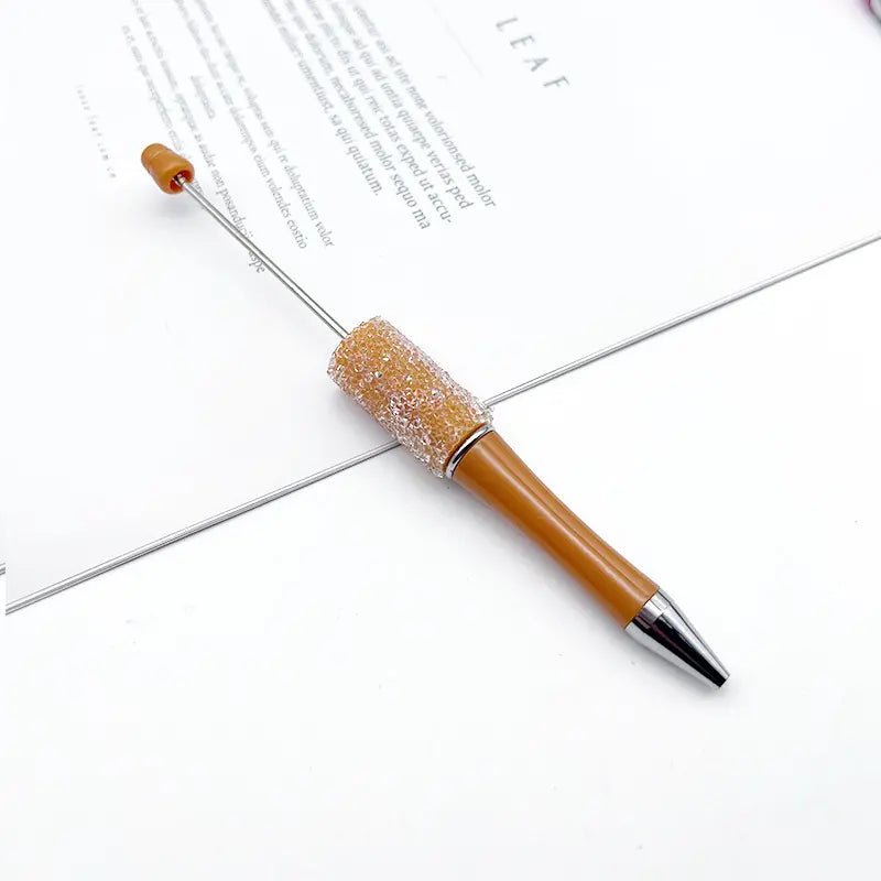 Multicolor Fashion Sugar Beadable Pens Rhinestone DIY Pens