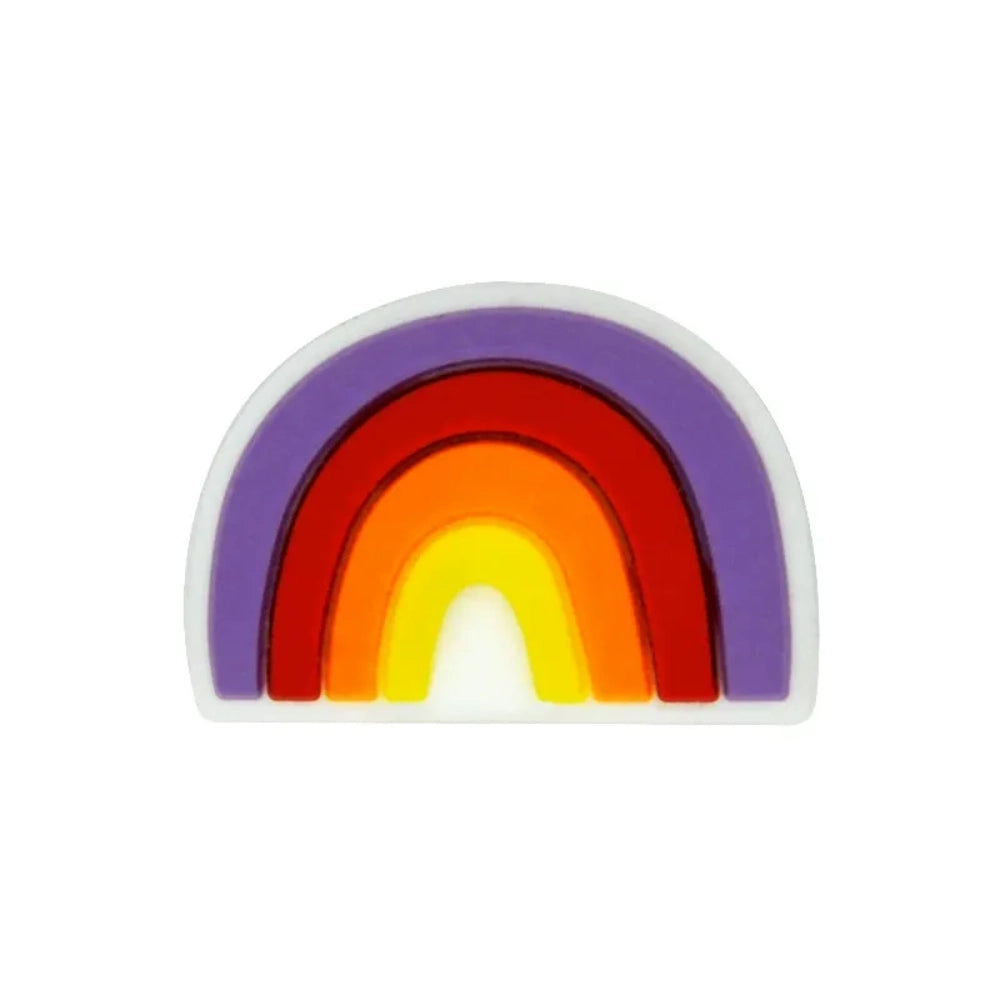 Rainbow Silicone Focal Bead | Beadable Pens Keychains Badge