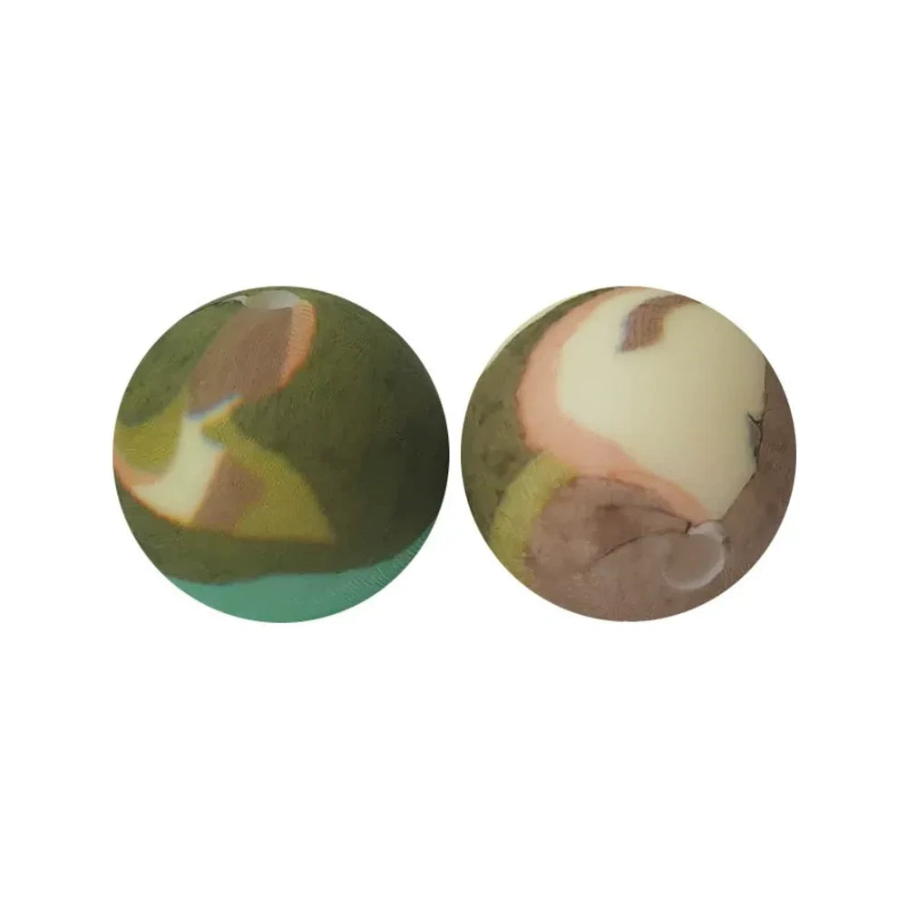 15mm Camouflage Printed Silicone Bead for DIY Pens Bracelet Keychains
