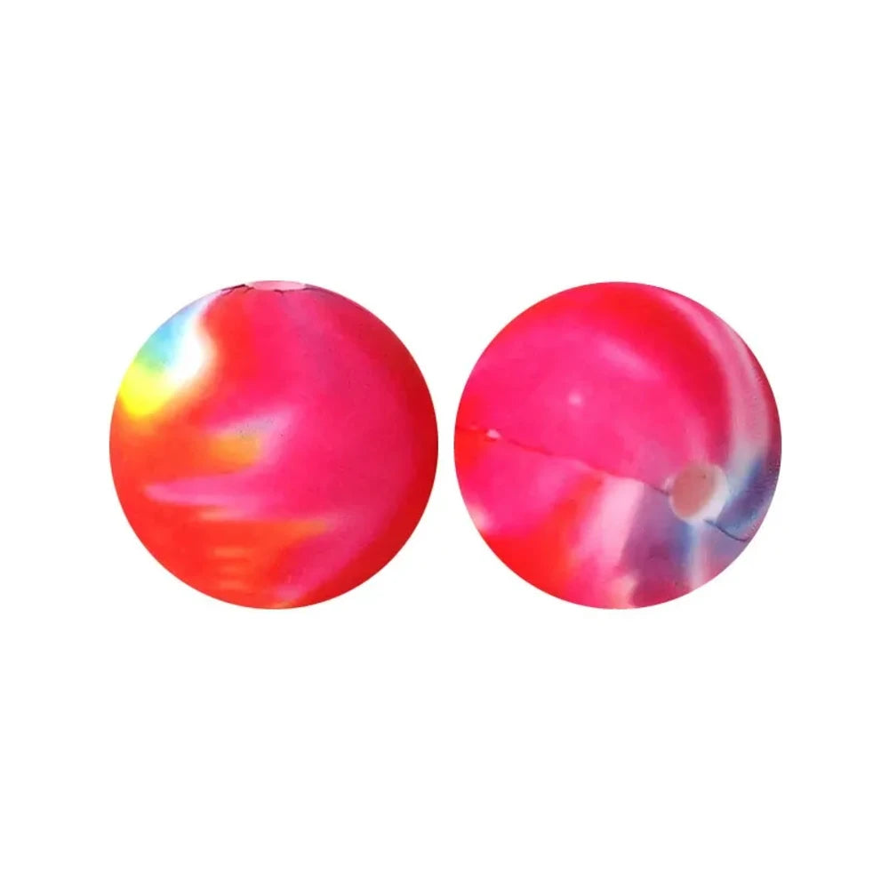 15mm Pink Printed Silicone Bead for DIY Pens Bracelet