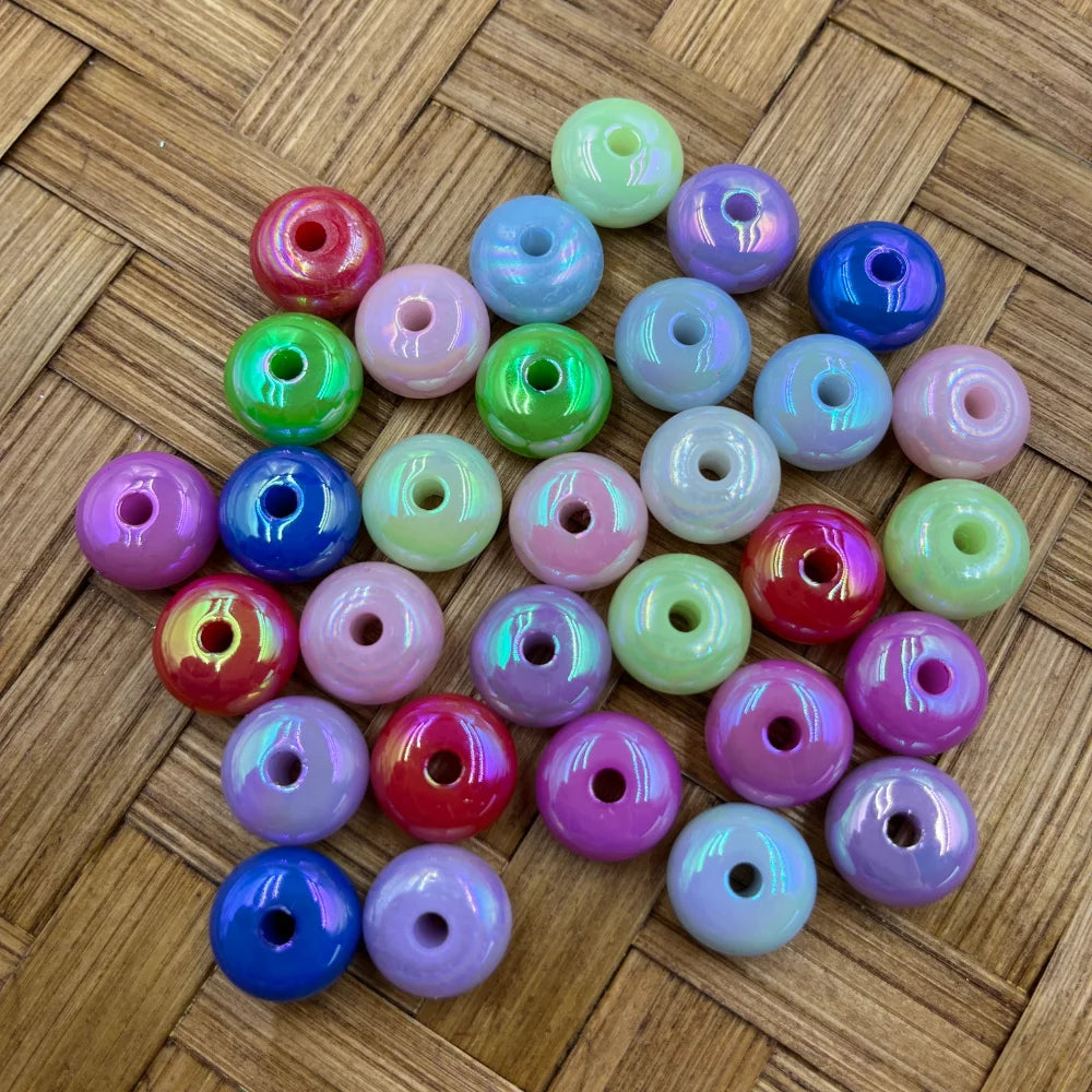UV Coating Acrylic Spacer Beads | Beadable Pens Keychain Bracelet